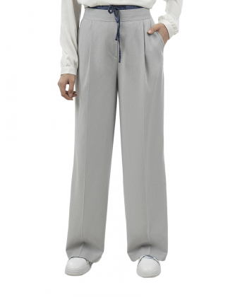 شلوار پارچه ای زنانه ال سی وایکیکی مدل AM-LCW-S5PN02Z8