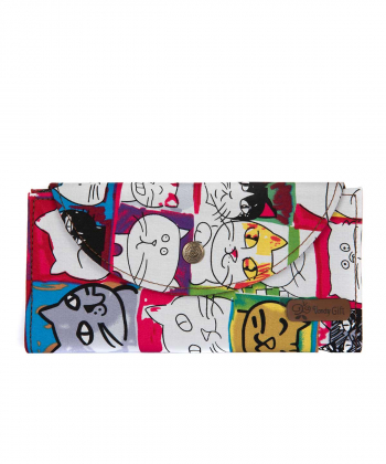 کیف پول زنانه طرح دار وندی Vandi