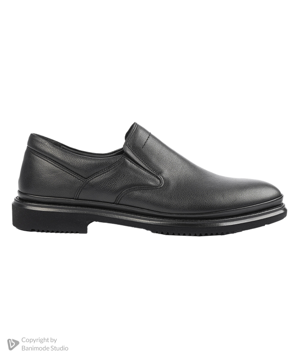 کفش مردانه چرم طبیعی چرم مشهد Mashad Leather مدل J6291