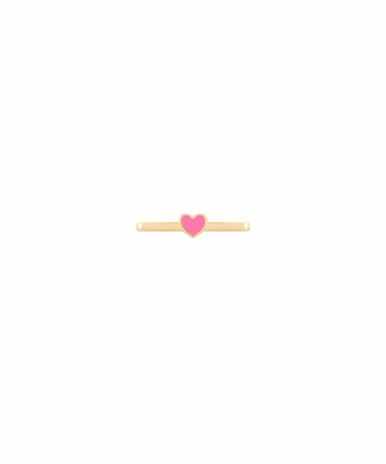 آویز Apple Watch قلب کوچک با میناکاری صورتی کمرنگ متصل درریس Doris کدP5878