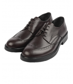 کفش مردانه چرم طبیعی چرم مشهد Mashad Leather مدل J6300