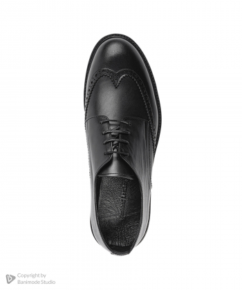 کفش مردانه چرم طبیعی چرم مشهد Mashad Leather مدل J6300