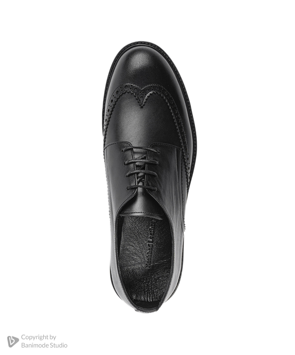 کفش مردانه چرم طبیعی چرم مشهد Mashad Leather مدل J6300