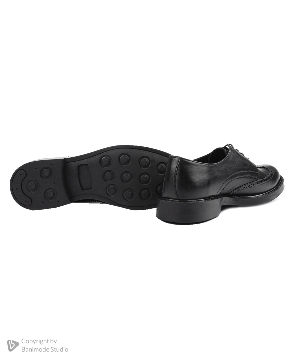 کفش مردانه چرم طبیعی چرم مشهد Mashad Leather مدل J6300