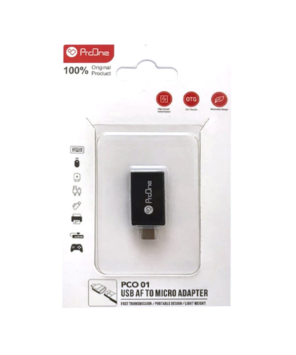 مبدل او تی جی میکرو یو اس بی پرووان ProOne PCO01 OTG MicroUSB
