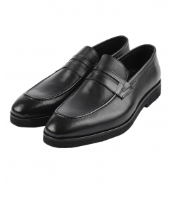 کفش مردانه چرم طبیعی چرم مشهد Mashad Leather مدل J6301