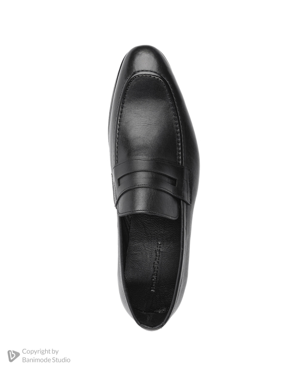 کفش مردانه چرم طبیعی چرم مشهد Mashad Leather مدل J6301