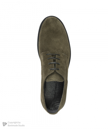 کفش مردانه چرم طبیعی چرم مشهد Mashad Leather مدل J6299