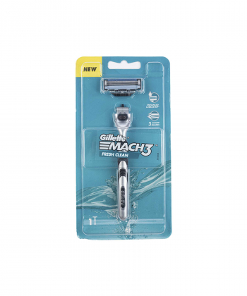 خودتراش مردانه 3 لبه ژیلت Gillette مدل Mach3 بسته تک عددی