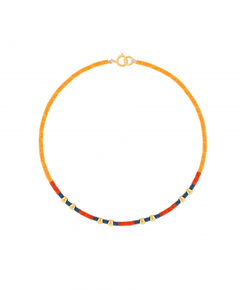 دستبند طلا سنگی هشت گوی پرسته Parasteh کد 109791