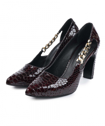 کفش زنانه چرم طبیعی منط Mante کد Z213