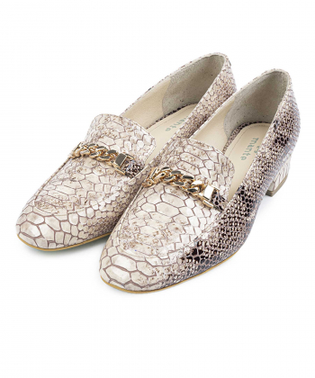 کفش پاشنه بلند چرم طبیعی زنانه منط مدل Z312