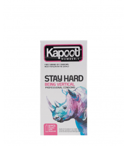 کاندوم سفت کننده کاپوت Kapoot مدل Stay Hard بسته 12 عددی