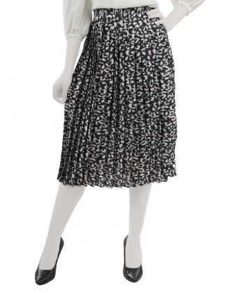 دامن بلند ساتن زنانه سرژه مدل MP-SE-210226