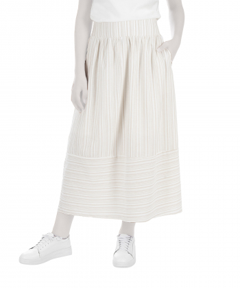 دامن بلند نخ پنبه زنانه سرژه مدل MP-SE-210229