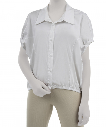 شومیز پلی استر آستین کوتاه زنانه سرژه مدل MP-SE-207360