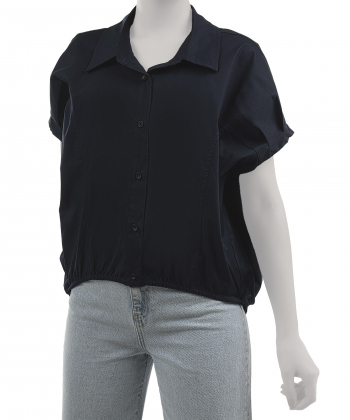 شومیز پلی استر آستین کوتاه زنانه سرژه مدل MP-SE-207360