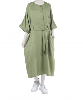 پیراهن لینن زنانه سرژه مدل MP-SE-206423