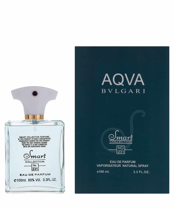 ادوپرفیوم مردانه اسمارت کالکشن Smart Collection مدل Aqua Bvlgari حجم 100 میلی‌لیتر