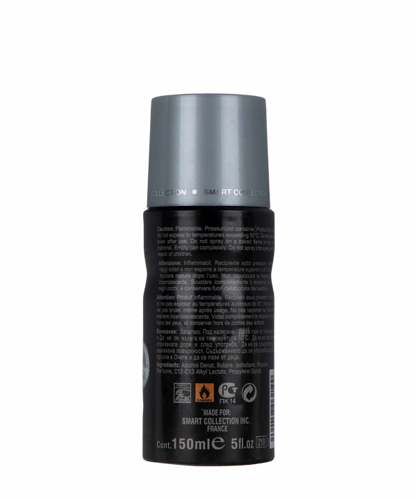 اسپری دئودورانت مردانه اسمارت کالکشن Smart Collection مدل Polo Black حجم 150 میلی‌لیتر