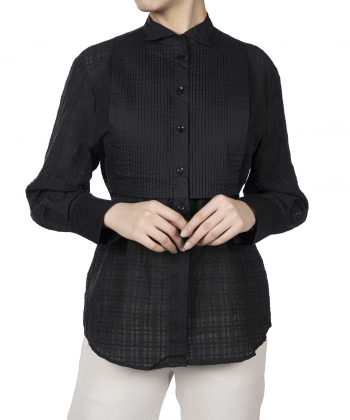 شومیز نخی آستین بلند زنانه جوتی جینز مدل 42731412