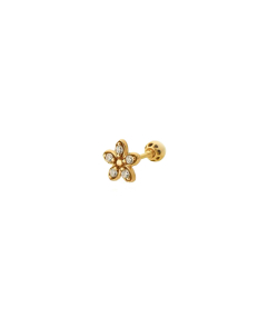 پیرسینگ گوش گل میو گلد Mio Gold کد E1305
