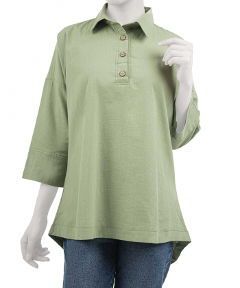 تونیک آستین بلند نخی زنانه شندی Shandy کد 9116