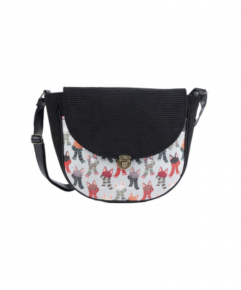 کیف دوشی پارچه ای زنانه وندی مدل 1042