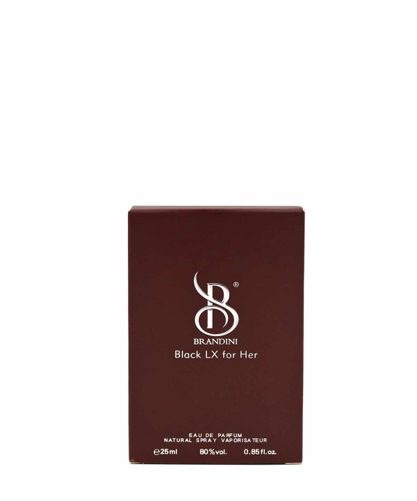 عطر جیبی زنانه برندینی Brandini مدل Black Lx For Her حجم 25 میلی‌لیتر