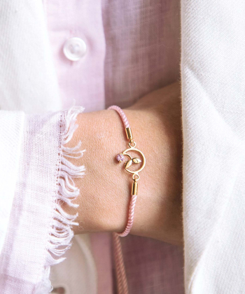 دستبند گل یخ دفینه Dafineh کد BRJ1007