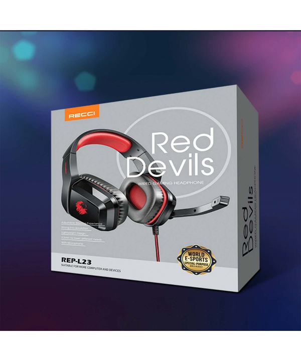 هدست Recci مدل Wired Gaming Headset REP-L23