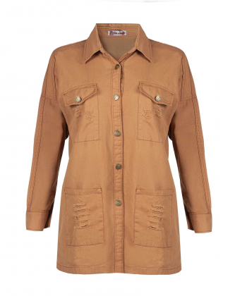 مانتو کوتاه زنانه شندی مدل 9104