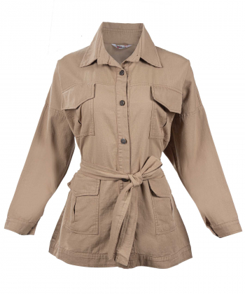 مانتو شومیزی کوتاه زنانه شندی مدل 7164