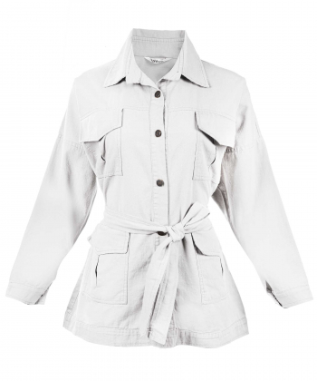 مانتو شومیزی کوتاه زنانه شندی مدل 7164