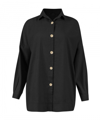 شومیز نخی آستین بلند زنانه شندی مدل 7060