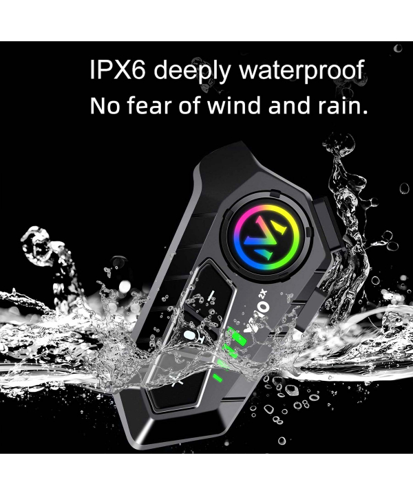 هدست بلوتوث کلاه کاسکت مدل Y10 دو نفره