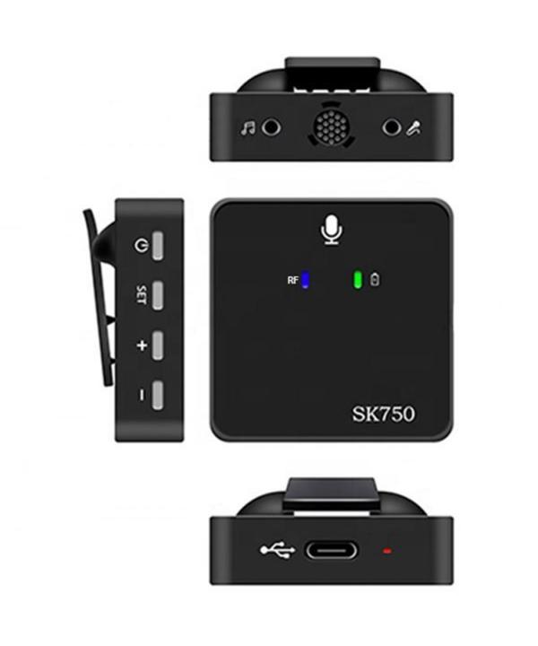 میکروفون یقه ای بی سیم مدل SK750 Z1