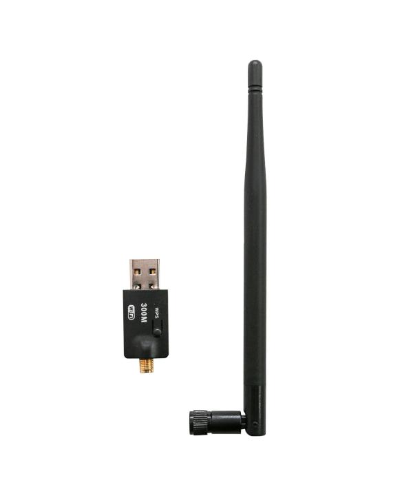 دانگل وای فای (کارت شبکه بی سیم) آنتن دار-300 مدل U300 802.IIN