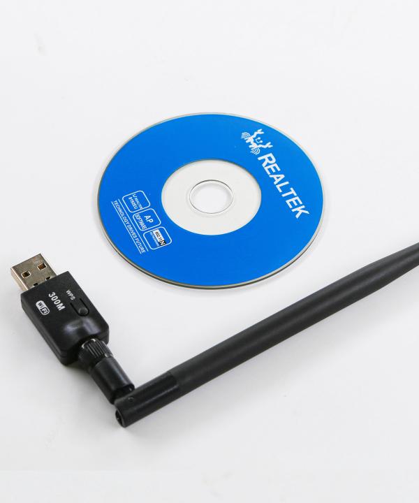 دانگل وای فای (کارت شبکه بی سیم) آنتن دار-300 مدل U300 802.IIN