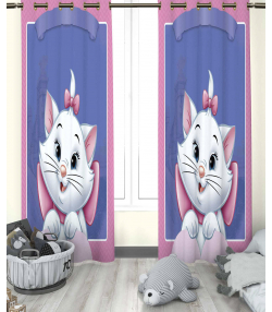 پرده نوپه هوم Nope Home مدل مخمل پانچی طرح پیشی سایز 140x280
