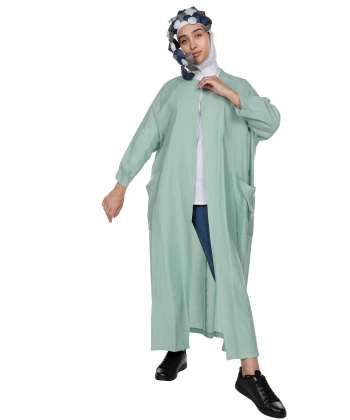 مانتو زنانه بلند زیبو Ziboo مدل Braxton