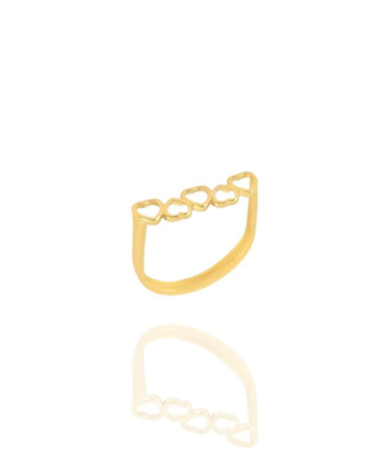 انگشتر طلا قلب میوگلد Mio Gold کد R2297