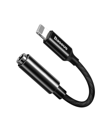 کابل تبدیل Lightning به جک 3.5 میلی متری(مادگی) باسئوس مدل CALL3 L 3.5