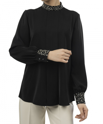 بلوز آستین بلند زنانه ریسانی مدل 2327