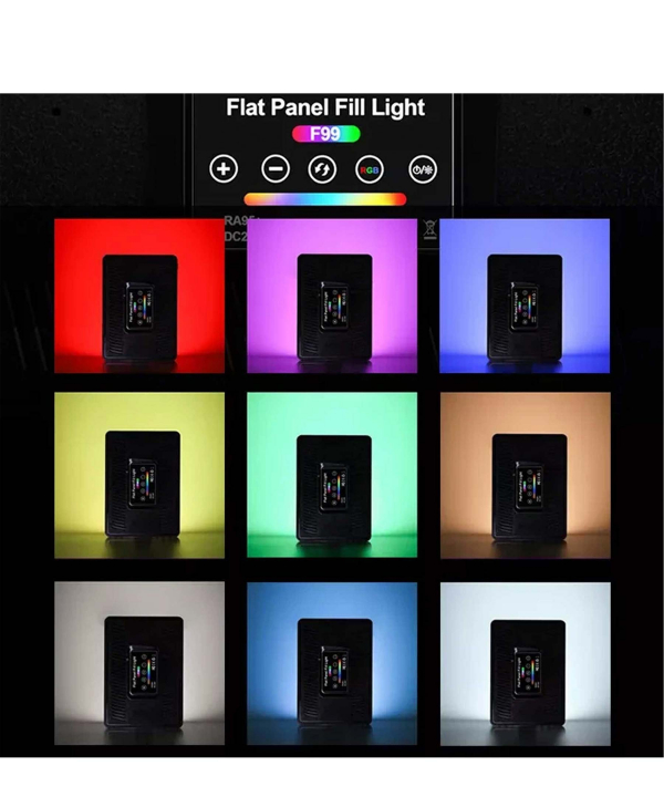 نور ثابت سرامیکی مدل F99 RGB 35W