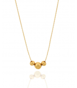 گردنبند طلا گوی میوگلد Mio Gold کد NC602