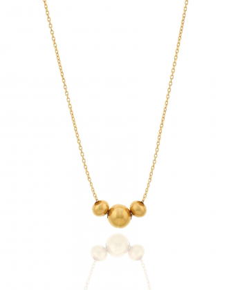 گردنبند طلا گوی میوگلد Mio Gold کد NC602
