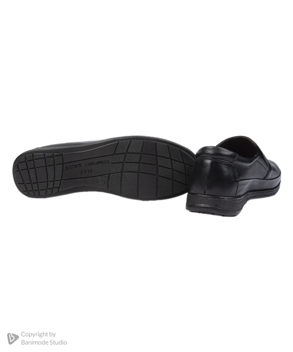کفش چرم طبیعی مردانه مارال چرم Maral Leather مدل کامفورت