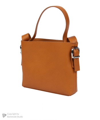 کیف دوشی زنانه چرم طبیعی نوین چرم Novin Leather دلاریس