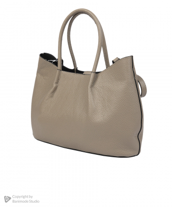 کیف دوشی چرم طبیعی زنانه مارال چرم Maral Leather مدل آویرو